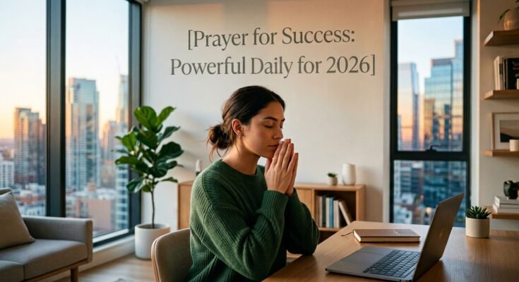 Prayer for Success: Powerful Daily Prayer for 2026