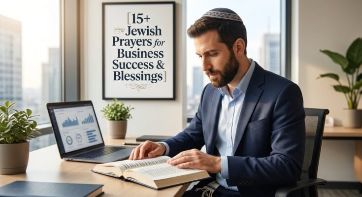 15+ Jewish Prayers for Business Success & Blessings