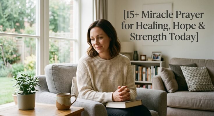 15+ Miracle Prayer for Healing, Hope & Strength Today
