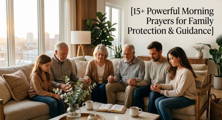 15+ Powerful Morning Prayers for Family Protection & Guidance