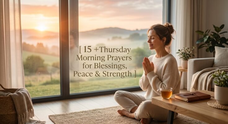 15 +Thursday Morning Prayers for Blessings, Peace & Strength