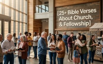 25+ Bible Verses About Church, Faith & Fellowship