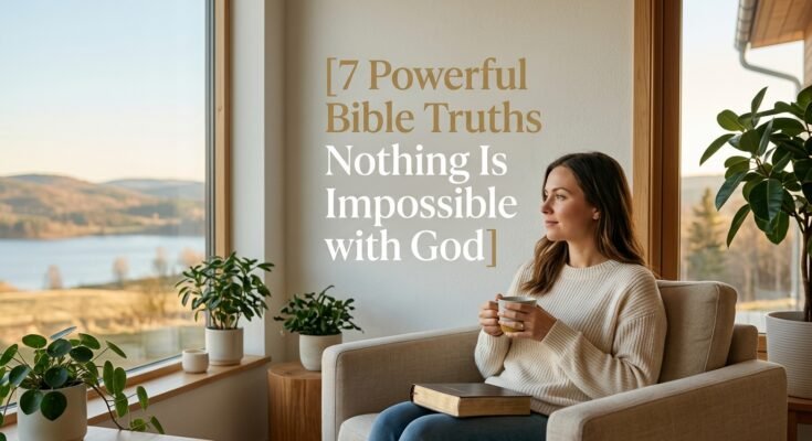 7 Powerful Bible Truths Nothing Is Impossible with God