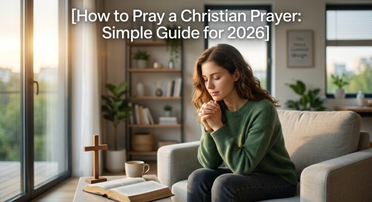 How to Pray a Christian Prayer: Simple Guide for 2026