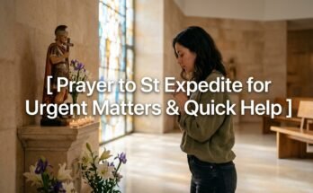 Prayer to St Expedite for Urgent Matters & Quick Help