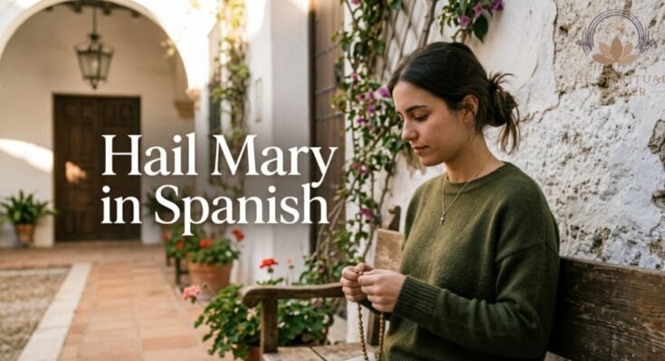 Hail Mary in Spanish