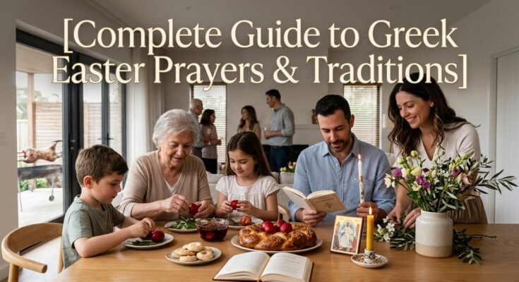 Complete Guide to Greek Easter Prayers & Traditions (2026)