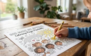 God Made Me Special Coloring Page Printable