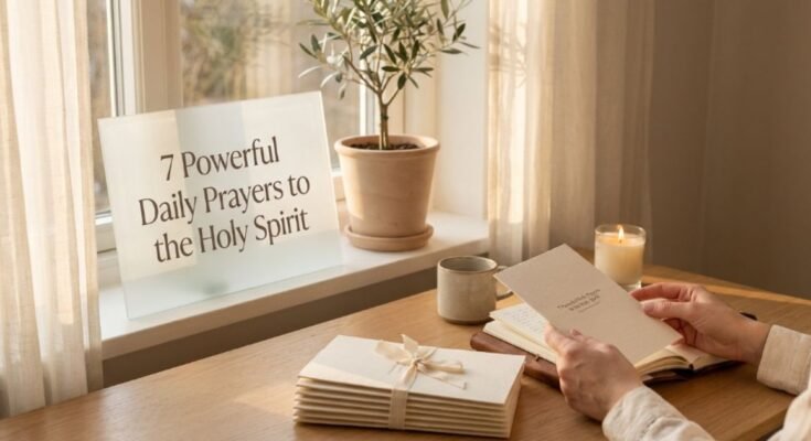 7 Powerful Daily Prayers to the Holy Spirit
