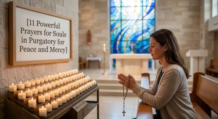 11 Powerful Prayers for Souls in Purgatory for Peace and Mercy