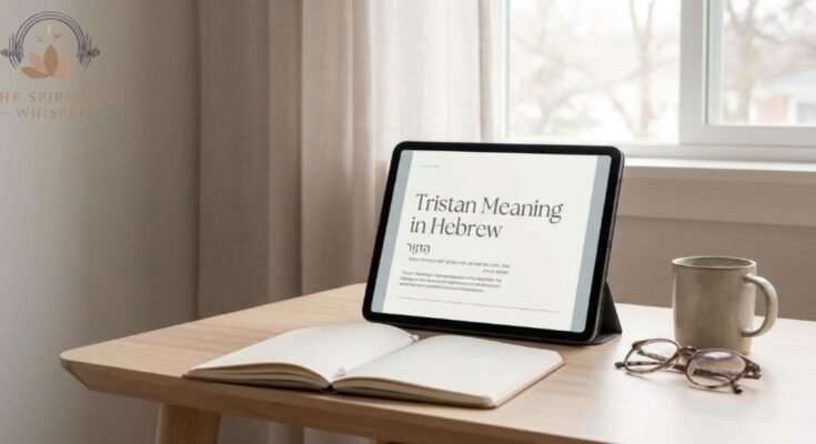 Tristan Meaning in Hebrew