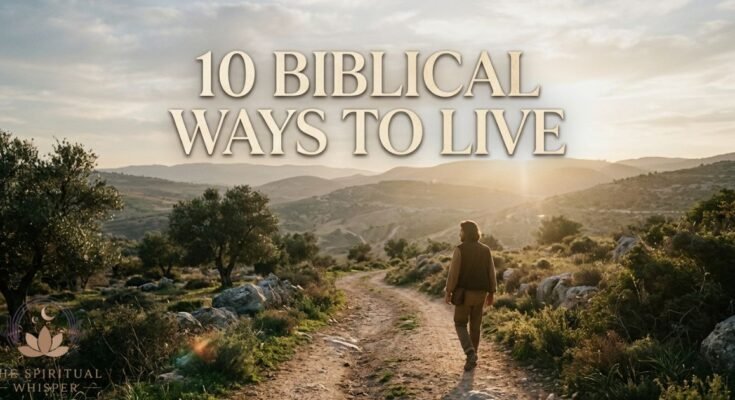 10 Biblical Ways to Live