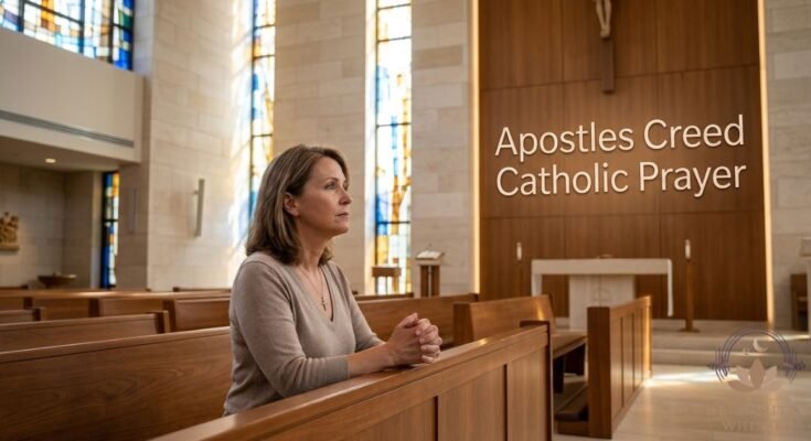 Apostles Creed Catholic Prayer