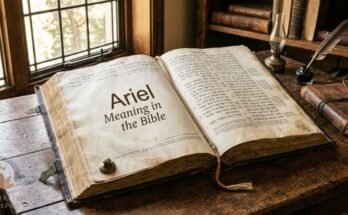 Ariel Meaning in the Bible
