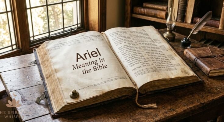 Ariel Meaning in the Bible