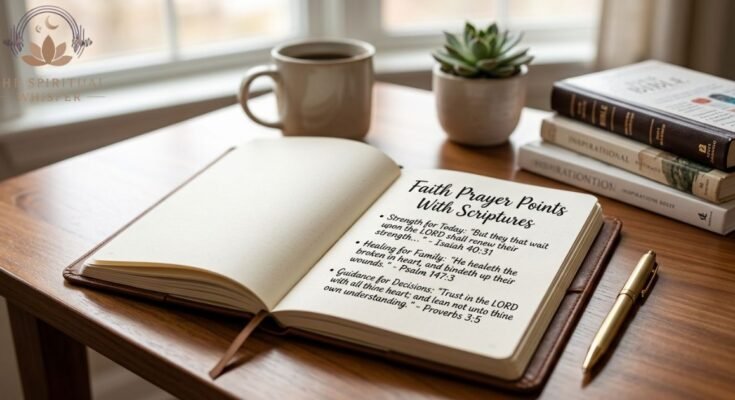 Faith Prayer Points With Scriptures